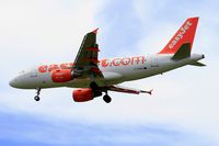 G-EZBX @ LFBD - Airbus A319-111, On final rwy 23, Bordeaux-Mérignac airport (LFBD-BOD) - by Yves-Q