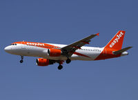 G-EZUA @ LEBL - Landing rwy 25R... Was in hybrid c/s - by Shunn311