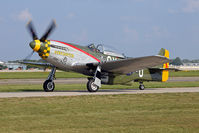 N5428V @ KOSH - One of 24 Mustangs at Airventure 2019. - by George Pergaminelis