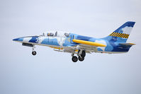 N139VS @ KOSH - Departing runway 27. - by George Pergaminelis