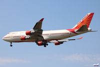 VT-ESO @ LFBD - Indian Government aircraft from Bahreïn. On final runway 23 at Bordeaux. (G7) - by Arthur CHI YEN