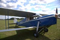 G-ADKK @ EGTH - Close-up of the 1935 Hornet Moth at Old Warden for the Gathering of Moths 2019 - by Chris Holtby