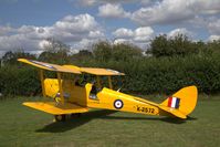 G-AOZH @ EGTH - 1944 Tiger Moth on show at the Gathering of Moths 2019 at Old Warden - by Chris Holtby
