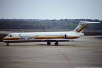 D-ALLI @ EDDK - McDonnnell Douglas MD-87 - YP AEF Aero Lloyd - 49767 - D-ALLI - 08.04.1990 - CGN - by Ralf Winter