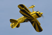 G-OSIS @ X3CX - Inverted over Northrepps. - by Graham Reeve