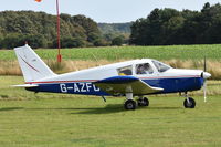 G-AZFC @ X3CX - Just landed at Northrepps.