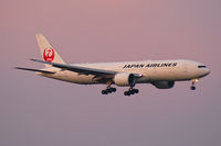JA711J @ LOWW - JAL - Japan Airlines Boeing 777-200 - by Thomas Ramgraber