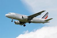 F-GRXF @ LFBD - Airbus A319-111, Short approach rwy 23, Bordeaux-Mérignac airport (LFBD-BOD) - by Yves-Q