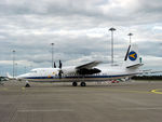 PH-PRH @ EIDW - PH-PRH Fokker 50 on the ramp at Dublin - by Pete Hughes