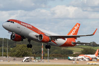 G-EZOP @ EGGD - Departing RWY 27 - by Dominic Hall