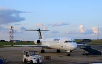 VH-FKF @ EGSH - seen parked on stand 6 - by AirbusA320