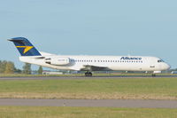VH-FKF @ EGSH - Arriving at Norwich. - by keithnewsome
