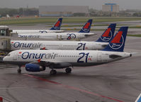 TC-OBG @ AMS - A part of ONUR AIR fleet with new numbers 21 and old number 20 - by Willem Göebel
