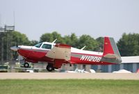 N112DB @ KOSH - Mooney M20J - by Mark Pasqualino