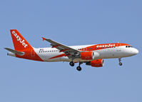 OE-IZE @ LEBL - Landing rwy 25R - by Shunn311