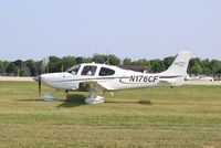 N176CF @ KOSH - Cirrus SR22 - by Mark Pasqualino