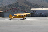 N4C @ SZP - 1947 Piper J3C-65 CUB, Continental A&C65 65 Hp, taking the active - by Doug Robertson