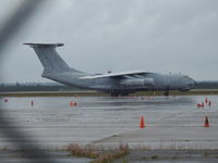 N78GF @ KSAW - 2019-08-16 Ilyushin IL 78 still at K I Sawyer International Airport - by Tim Lowe