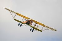 F-AZMB @ LFFQ - Caudron G.3, On display, La Ferté-Alais airfield (LFFQ) Airshow 2015 - by Yves-Q