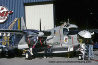 C-GTRT @ CYVR - Loaned to IMP for Turbo Tracker conversion with PT6A067CF engines. Sold to Brazil Navy as P-16H number 7036. Withdrawn from use and stored. - by RCN
