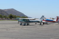 N24895 @ SZP - 1977 Cessna 152, Lycoming O-235-L2C 110 Hp, 28 volt electrical, on Transient Ramp - by Doug Robertson