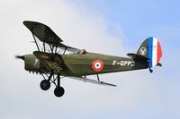 F-GPPJ @ LFFQ - Stampe-Vertongen SV-4C, On display, La Ferté-Alais Airfield (LFFQ) Air show 2015 - by Yves-Q