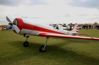 F-AZOL @ LFFQ - Yakovlev YAK-50, Static display, La Ferté-Alais airfield (LFFQ) Airshow 2015 - by Yves-Q