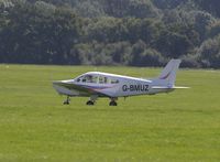 G-BMUZ @ EGKR - Warrior II resident now at Redhill - by Chris Holtby