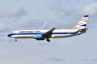 N277EA @ EGKK - Landing at Gatwick. - by Graham Reeve