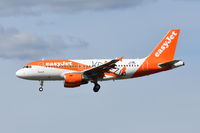 OE-LKF @ EGKK - Landing at Gatwick. - by Graham Reeve