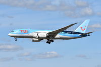 G-TUIC @ EGKK - Landing at Gatwick. - by Graham Reeve