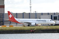 HB-JVO @ EGLC - Parked at London City Airport. - by Graham Reeve