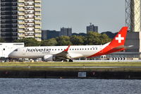 HB-JVO @ EGLC - Departing from London City Airport. - by Graham Reeve