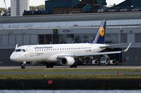 D-AECG @ EGLC - Departing from London City Airport. - by Graham Reeve