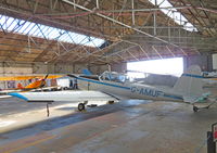 G-AMUF @ EGKR - Hangared at her base in Redhill - on view via the Pilot's Hub cafe - by Chris Holtby