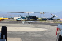 N911HN @ OXR - Bell Model 212 TWIN TWO-TWELVE (UH-1N IROQUOIS) formerly US Marine Corps, P&W PT6T-3 TWIN PAC of 1,800 SHp. of Santa Barbara County Sheriff #4, local SB dive boat night fire/sinking 34 dead, 1 missing, 5 saved, At ASPEN HELICOPTERS ramp - by Doug Robertson