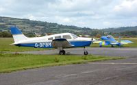 G-BPBM @ EGFP - Visiting Cherokee Warrior II. - by Roger Winser