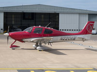 N220AM @ EGJB - Parked at Guernsey - by alanh