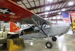 N961JW @ KMAF - Stinson (Wilbur) L-5G Sentinel at the Midland Army Air Field Museum, Midland TX