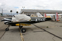 N7543C @ KCNO - Seen in Chino - by Erik Frikke