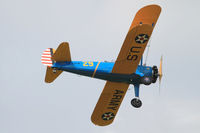 F-AZCK @ LFFQ - Boeing A75N, On display, La Ferté-Alais airfield (LFFQ) Airshow 2015 - by Yves-Q