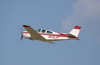 N14JP @ KOSH - Beech F33C - by Mark Pasqualino