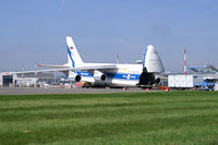 RA-82077 @ LOWL - Volga-Dnepr Airlines Antonov An-124 - by Thomas Ramgraber