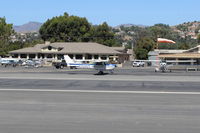 N704UT @ SZP - 1976 Cessna 150M, Continental O-200 100 Hp, taxi back to Rwy 22 - by Doug Robertson