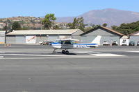 N704UT @ SZP - 1976 Cessna 150M, Continental O-200 100 Hp, takeoff roll Rwy 22 - by Doug Robertson