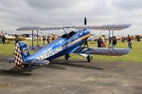 F-AZVK @ LFFQ - Bucker Bu-131 Jungmann, Static display, La Ferté-Alais Airfield (LFFQ) Air Show 2015 - by Yves-Q