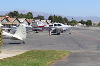 N1965Z @ SZP - 1965 Beech S35 BONANZA, Continental IO-520-B 285 Hp - by Doug Robertson