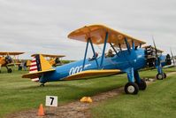 N75007 @ KGBG - At the Stearman Fly in. PT-13 36-8 - by Glenn E. Chatfield