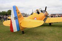 F-AZBQ @ LFFQ - North American T-6G Texan, Static display, La Ferté-Alais Airfield (LFFQ) Air show 2015 - by Yves-Q