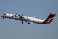 VH-QOI @ SYD - off from 1-6R - by Bill Mallinson